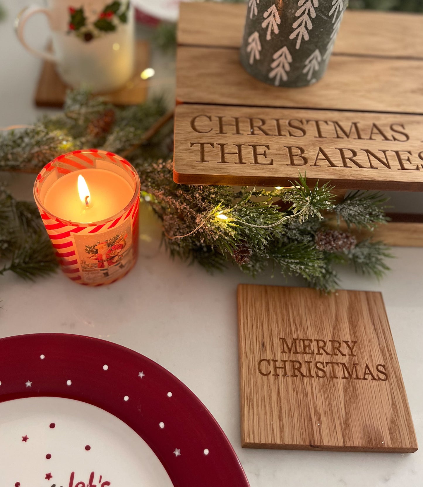 Christmas Oak Mat Bundle