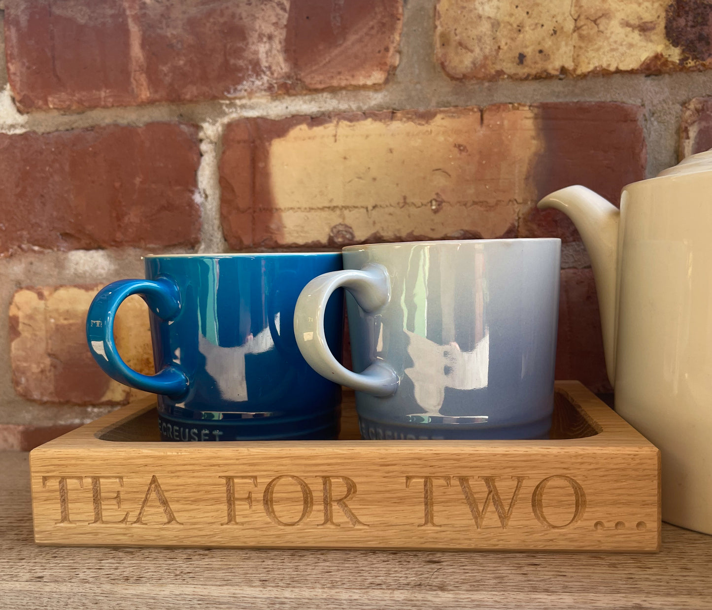 Personalised Small Oak Tray