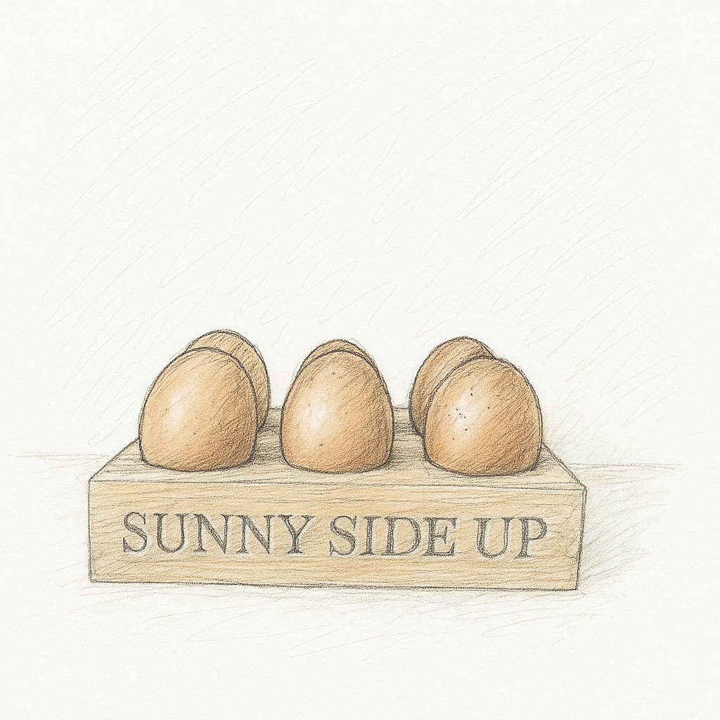 6 Egg Oak Holder