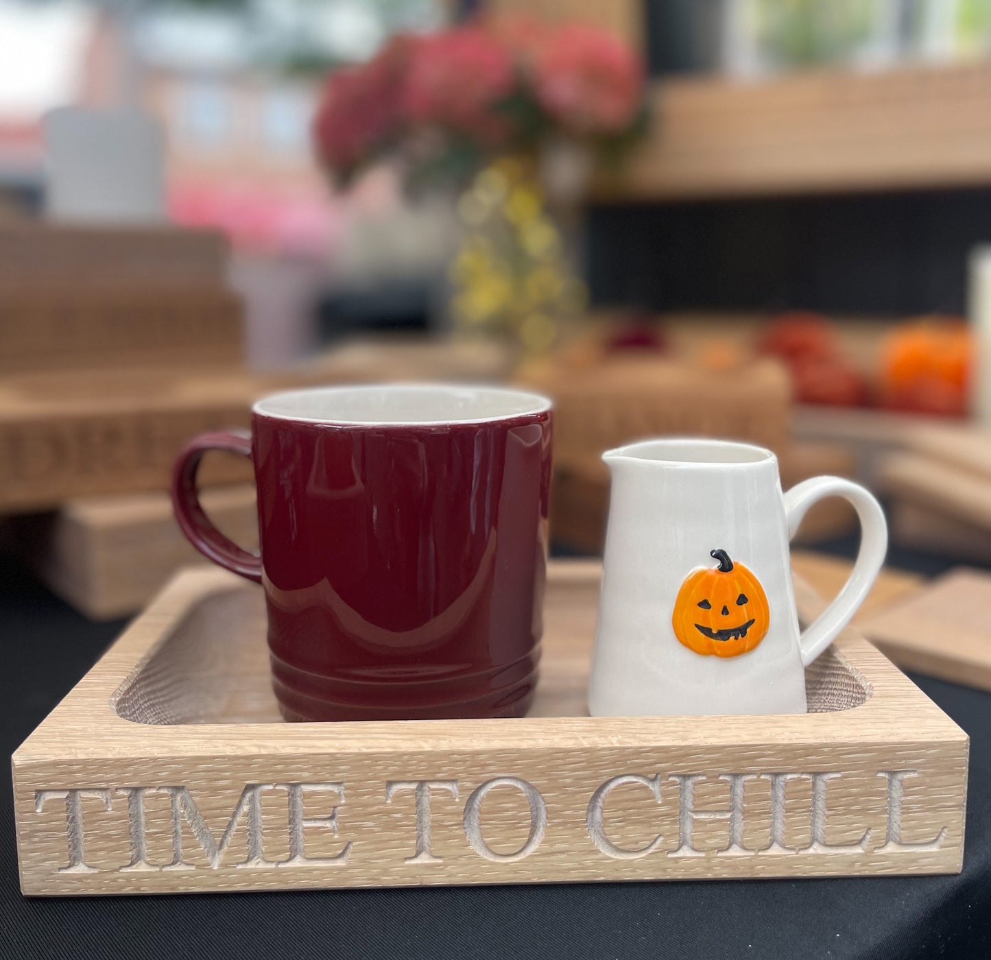Personalised Small Oak Tray