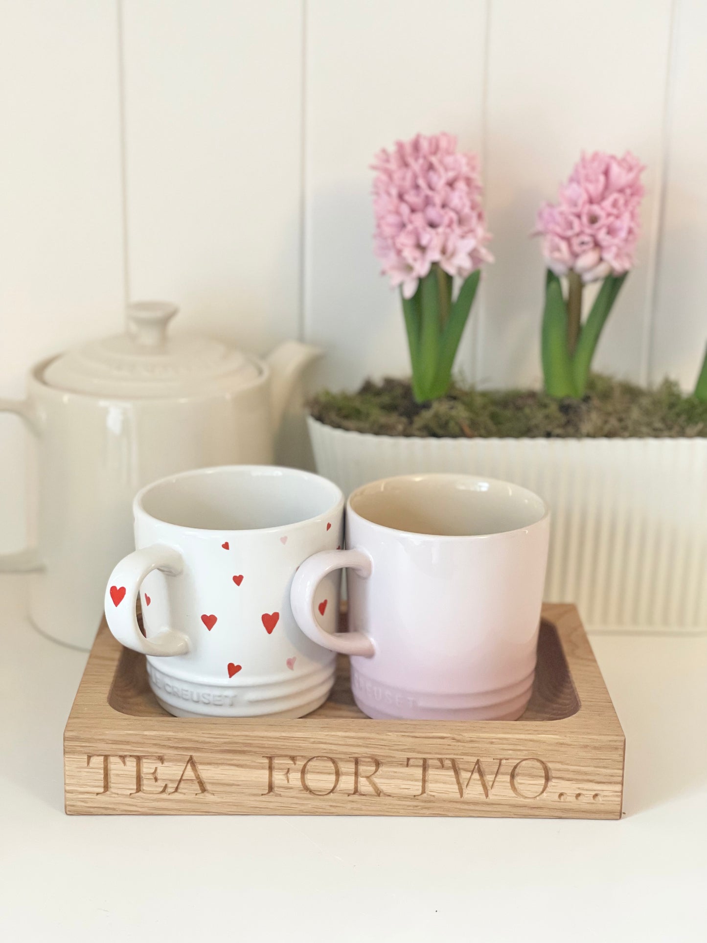 Solid Oak Small Oak Tray – Personalised – UK Made