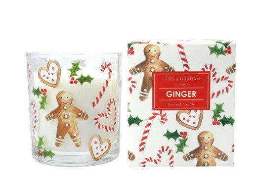 Gisela Graham Boxed Scented Candle 9cm - Gingerbread