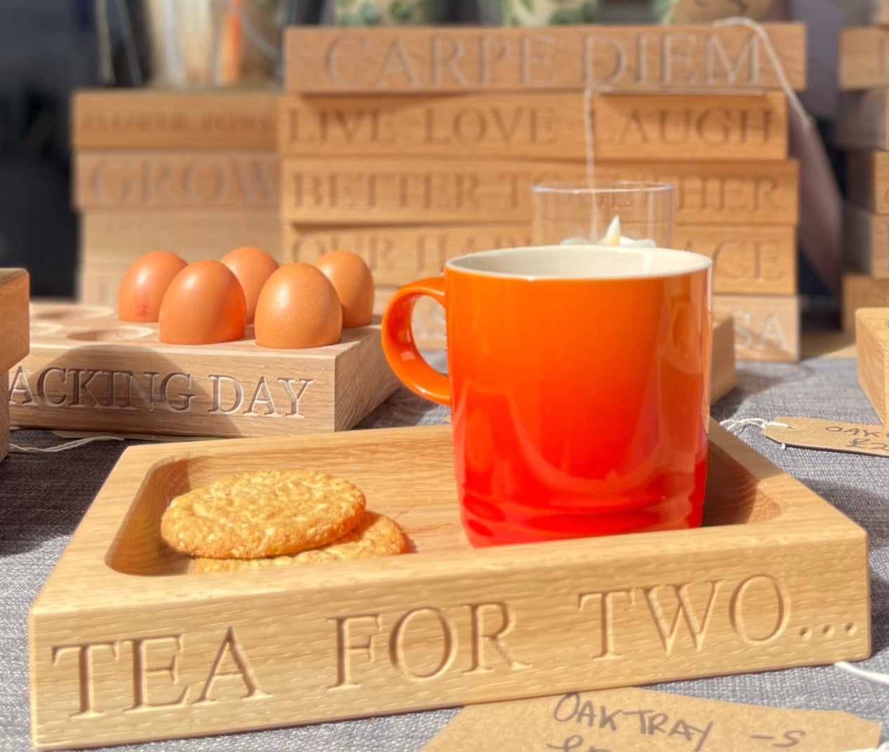 Small Oak Tray