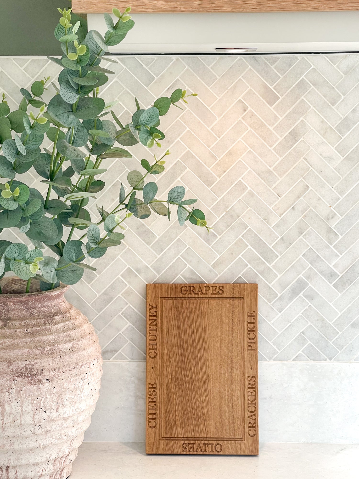 Oak graze board